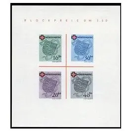 Commande En Gros Timbre de collection Wurtemberg - Bloc Feuillet 1